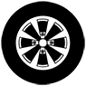 Can wheel icon black